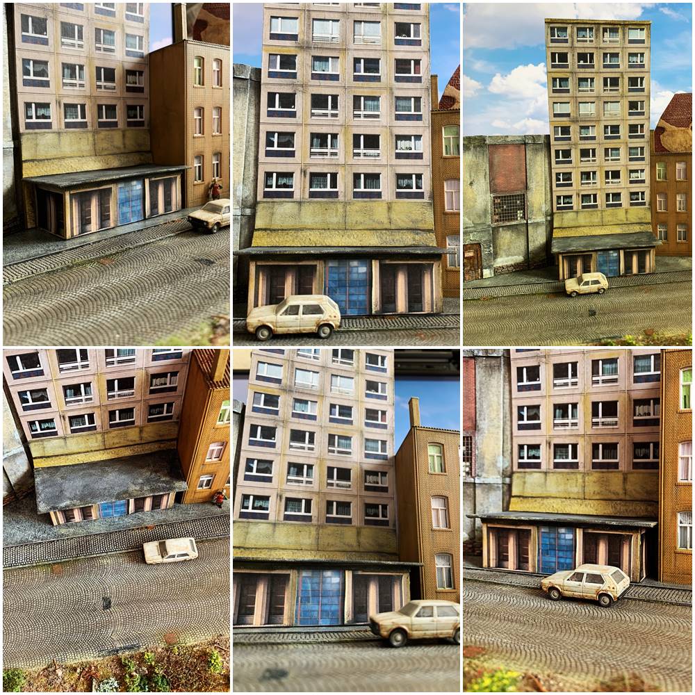 Hochhaus in 1:87